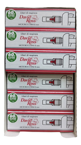 Miniboquillas Para Cigarrillos David Ross X 2