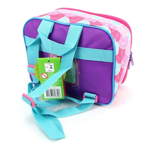 Imagem 7 de 10 de Mochila De Rodinha Com Alça Polly E Lancheira Sestini 065330