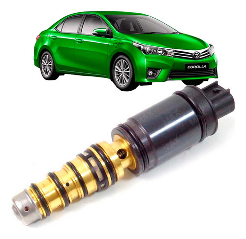 Valvula Torre Compressor Denso 6ses14c Corolla 2014 A 2016