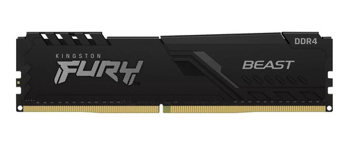 Memoria Ram Kingston Fury Beast 8gb Ddr4 3733mhz Negro