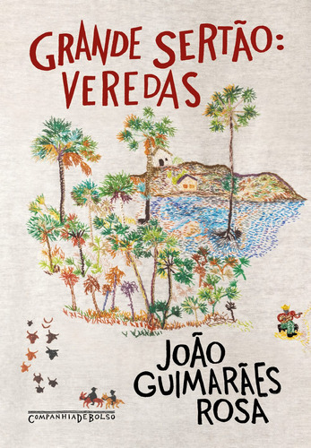 Grande sertão: veredas (Edição de bolso), de Guimarães Rosa, João. Editora Schwarcz SA, capa mole em português, 2021