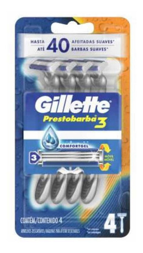 Pack Rastrillo Prestobarba 3 + Espuma Para Afeitar Gillette