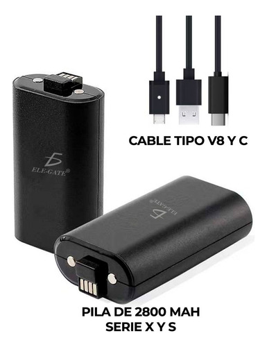 Batería Compatible Con Control Xbox One S Y X Recargable