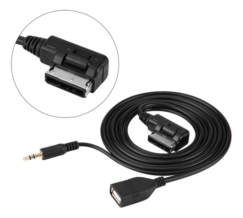 Imagen 3 de 10 de Cable Adaptador Usb Aux Para Mercedes Benz C63 E200l