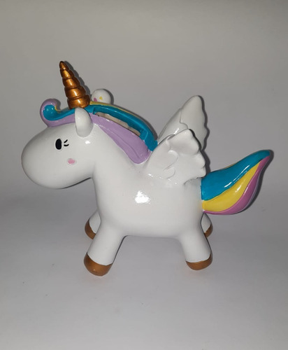 Imagen 1 de 4 de Alcancia Alicornio Ceramica - Mary´s Secrets