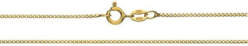 Bling For Your Buck - Collar Cadena Italiana De Oro De 18k