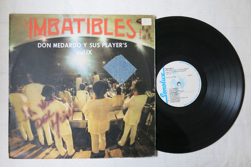 Vinyl Vinilo Lp Acetato Imbatibles Don Medarno Y Sus Players
