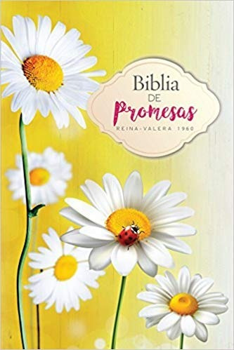 Biblia De Promesas Rvr60, Tapa Rustica Flores 