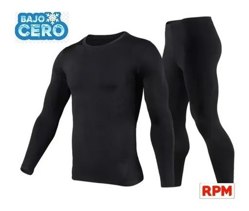 Conjunto Térmico Frizado Bajo Cero + Cuello Polar Gorro  Rpm