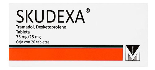 Skudexa 75 Mg/25 Mg Caja Con 20 Tabletas