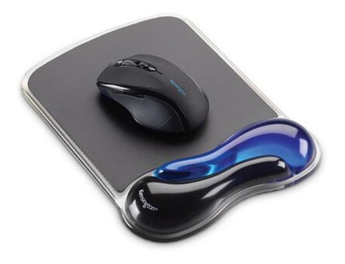 Imagen 3 de 4 de Mouse Pad Kensington Duo Gel 9.625" x 7.625" blue/black