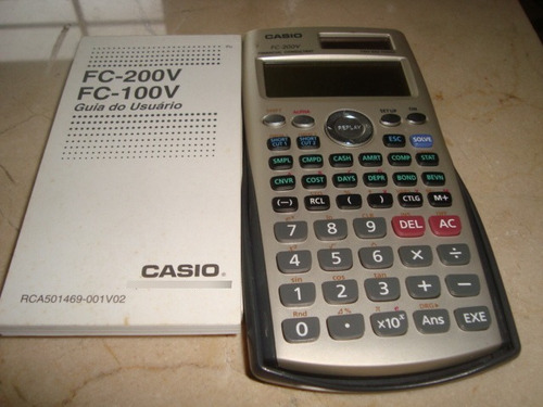 Imagen 1 de 3 de Calculadora Financiera Marca Casio, Bateria Solar