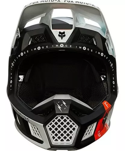 Casco Motocross Fox V3 Rs Rigz #26264-001 Black S