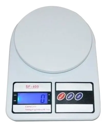 Balanza Cocina Electr nica Sf 400 10kl Kitchen Color Blanco
