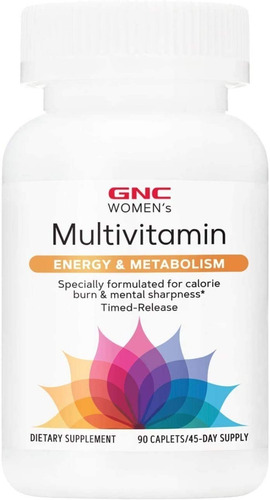 Imagen 3 de 4 de Multivitamin Energy & Metabolism Gnc Para Mujer Suplementos