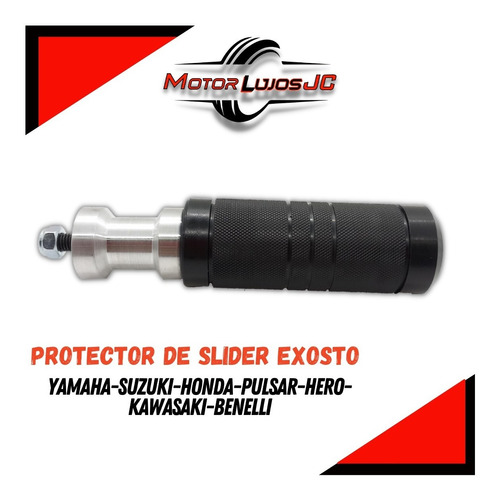 Protector Slider Exosto Yamaha-suzuki-honda-pulsar-hero-kawa