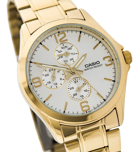 Reloj Hombre Casio Cod: Mtp-v301g-7a Joyeria Esponda