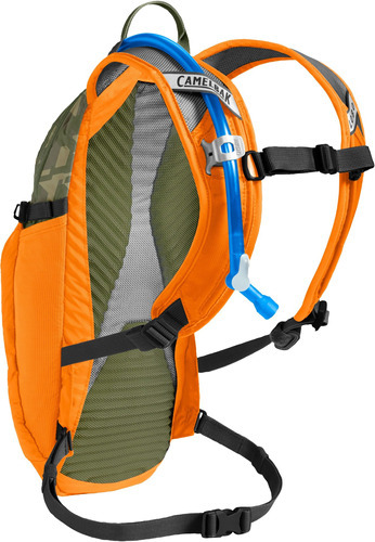 Mochila de hidratación Camelbak Lobo Camo de 3 litros naranja