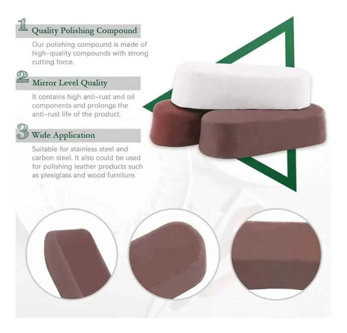 Cotton Cloth Buffing Mop Wheel Polishing Pad Kit.