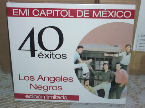 Cd Doble Los Ángeles Negros 40 Éxitos Emi Um 2013 Nuevo