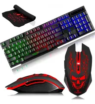Comprar Kit Gamer 3 En 1: Teclado Gamer + Mouse Gamer 3600dpi + Pad
