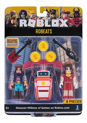 Conjunto De Figuras Roblox 8 Peças Robeats - Sunny 2213