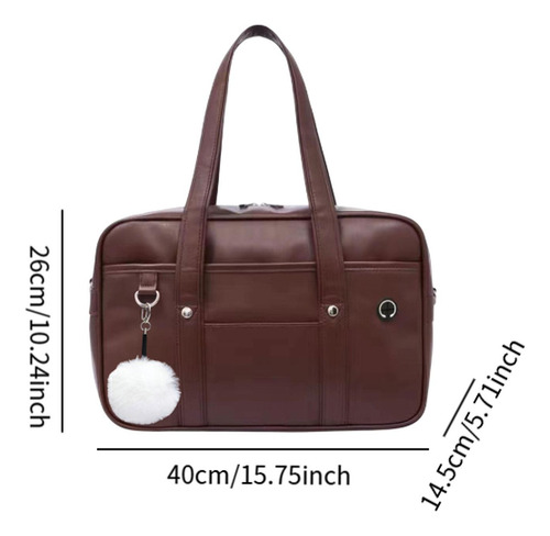 Bolsa De Ombro Estilo Japonês Casual Mochila Viajante
