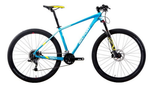 Bicicleta Belfort Alom Rotwild R27 T15 Azul Amarillo 2022