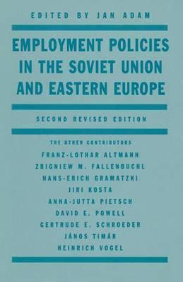 Libro Employment Policies In The Soviet Union And Eastern...