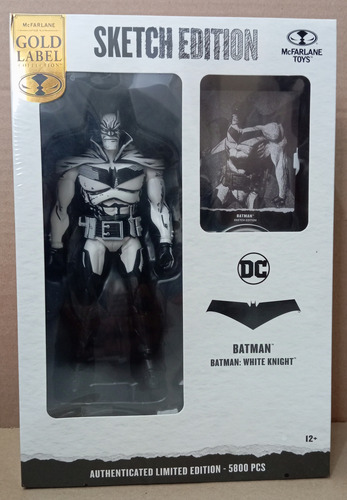 Mcfarlane Dc Multiverse Sketch Edition Batman White Knight (Usado)