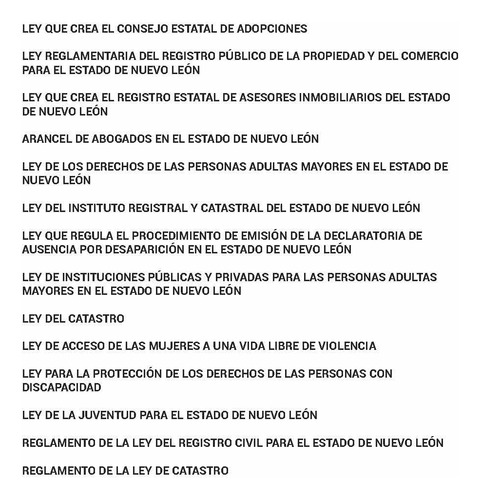 Legislación Esencial Civil Y Familiar De Nuevo León 2025. Código Civil Y De Procedimientos Civiles Del Estado De Nuevo León. Código Nacional De Procedimientos Civiles Y Familiares. Acceso Web App