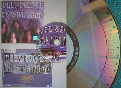 Deep Purple Machine Head Cd Somewax Holografico 