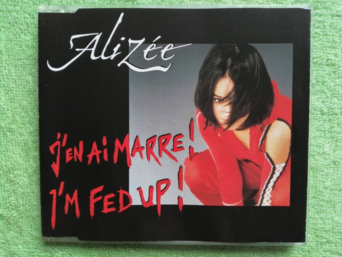 Eam Cd Maxi Single Alizee J'en Ai Marre + I'm Fed Up 2003 Rx