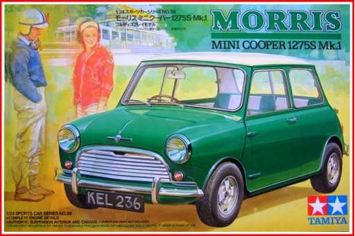 Morris Mini Cooper 1275s - Autos Clásicos - Lámina 45x30 Cm.