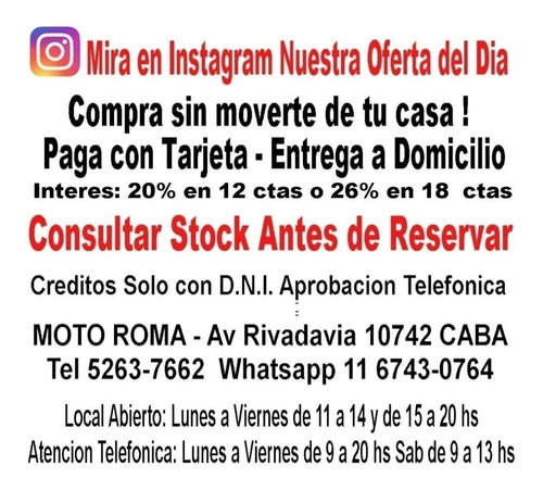 Motomel Cg 150 Full 18cta$9.189 Mroma (sr 200 Sirius 250)