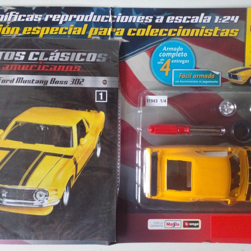 Autos Clasicos Americanos N 1. Ford Mustang Boss 302