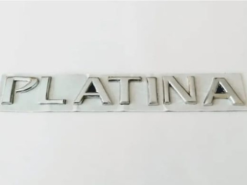 Emblema Genérico Letra Platina Nissan 