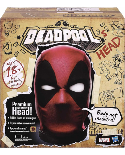 Deadpool Cabeza Head Marvel Hasbro