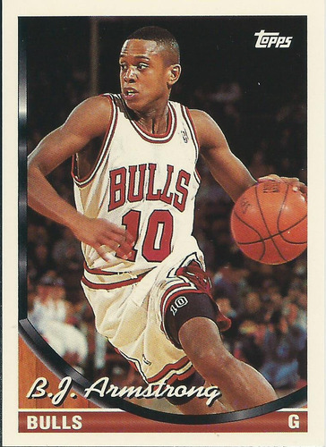 Barajita B.j Armstrong Topps 1993-94 #174 Bulls