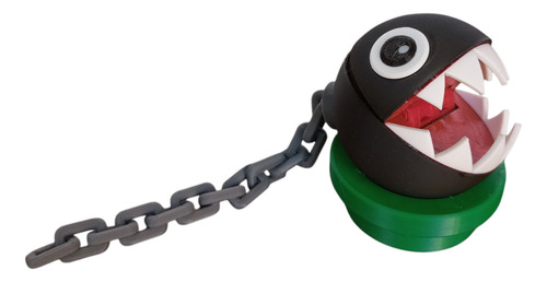 Figura Articulada Chain Chomp Cadenas Mario 3d