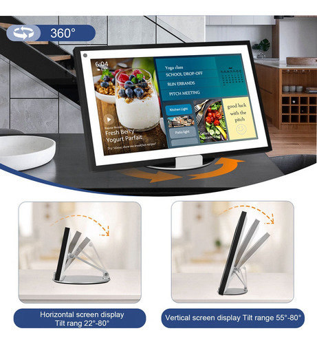 Soporte De Escritorio De Aluminio Para Echo Show 15, Soporte