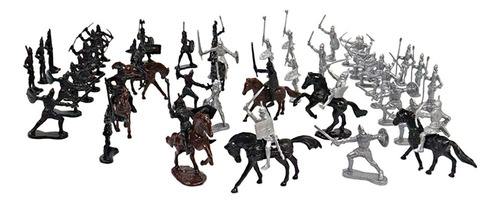 Caballeros Guerrero Medieval Juguete Soldados Figuras