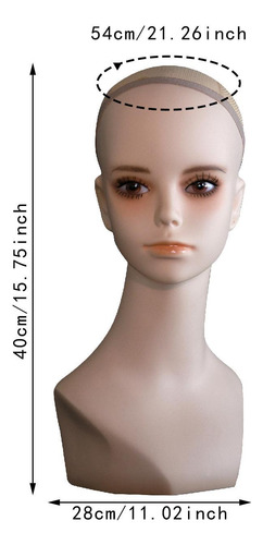 Mannequin Head Cosplay Mannequin Head Head Con Maquillaje,