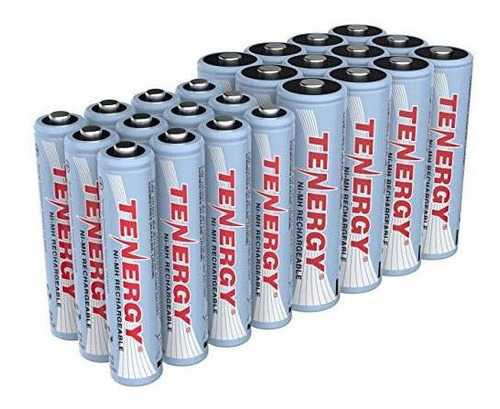 Tenergy High Drain Aa Y Aaa Battery, 1.2v Combo De Baterías 
