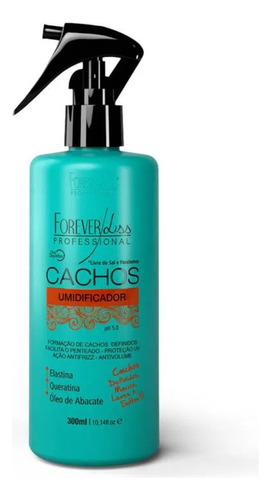 Forever Liss Umidificador De Cachos Profissional 300ml Tamanho 300ml