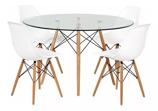 Tercera imagen para búsqueda de mesa con 4 sillas
