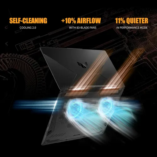 Portátil Para Juegos Asus Tuf A15 Con Amd Ryzen 7, Nvidia Ge