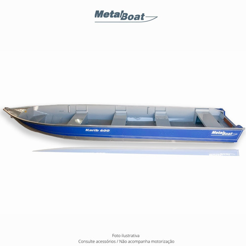 Barco Metalboat Karib 600