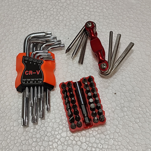 Chaves Torx Allen Fenda Philips Bits Para Parafusadeira