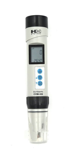 Medidor De Temperatura Hm 4 En 1 Digital Com-300 Ec/tds Ph C
